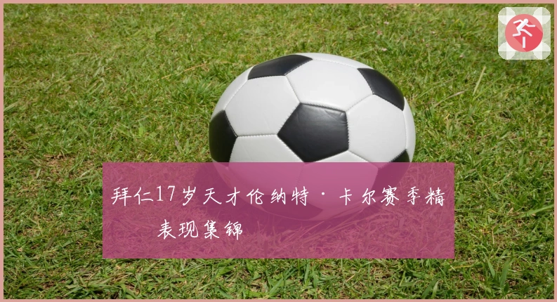 拜仁17岁天才伦纳特·卡尔赛季精彩表现集锦